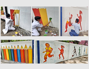 PAINT A NEW WORLD 2nd SEPTEMBER 2023, Alagappa Schools