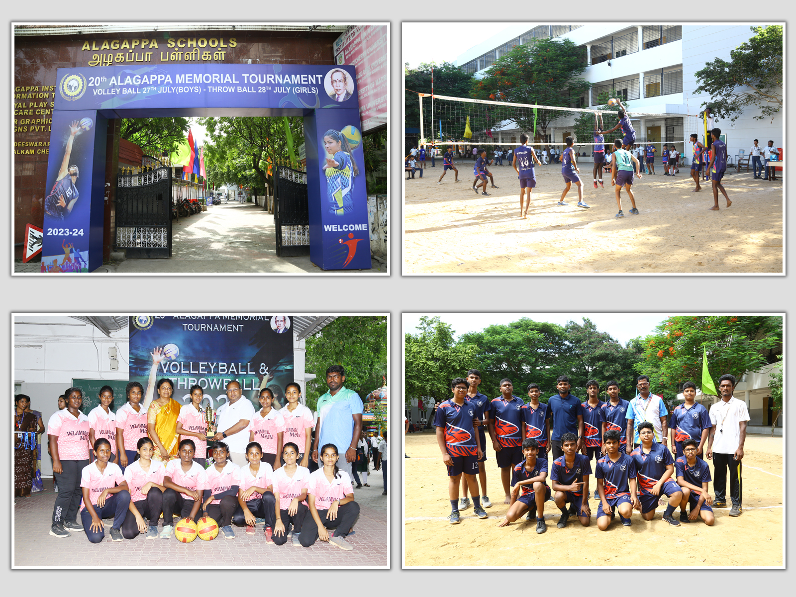 Volleyball Tournament 2023, Alagappa Schools
