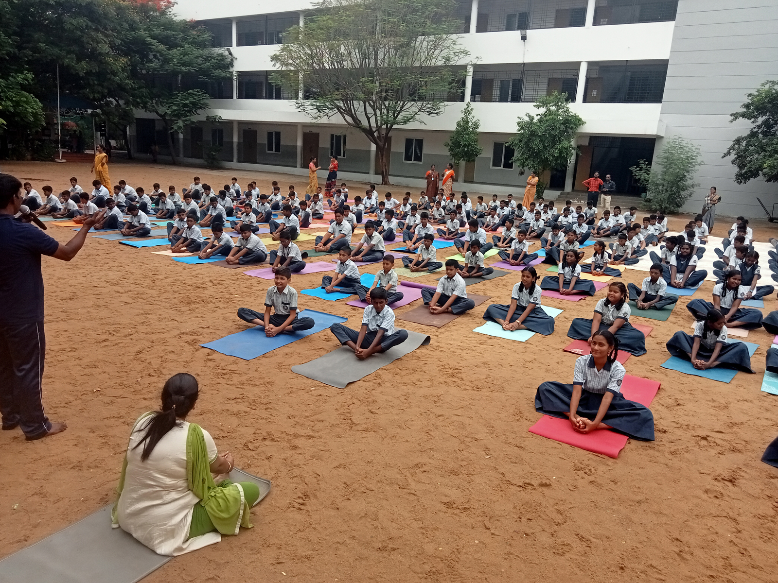 Yoga-2023, Alagappa Schools